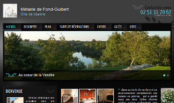 site www.gite-metairie.fr
