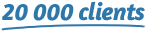 20 000 clients